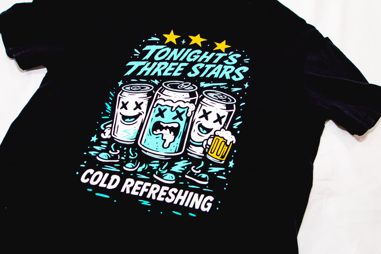 TONIGHT'S THREE STARS TEE